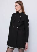 ABRIGO CORTO NEGRO GAUDI 521BD35018