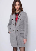ABRIGO NEOPRENO CON BOTONES JOYA GRIS GAUDI 521BD34003