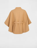 CAPA CON CINTURON BEIGE MORGAN
