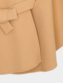 CAPA CON CINTURON BEIGE MORGAN
