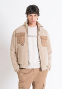 CAZADORA BEIGE CON BOLSILLOS ANTONY MORATO MMFL01026