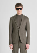 CHAQUETA SLIM FIT TEJIDO TECNICO VERDE KAKI ANTONY MORATO RAD MMJS00074
