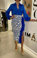 CONJUNTO FALDA MOSKADA COMBINADO 4611/4111