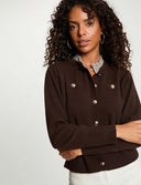 CARDIGAN BOTONES JOYA MARRON MORGAN MCAVALO