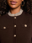 CARDIGAN BOTONES JOYA MARRON MORGAN MCAVALO