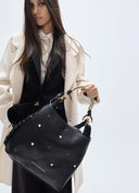 SHOPPER NEGRO LOLA CASADEMUNT 1981 TACHAS