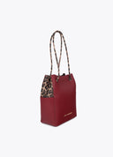 SHOPPER BURDEOS COMBINADO LOLA CASADEMUNT