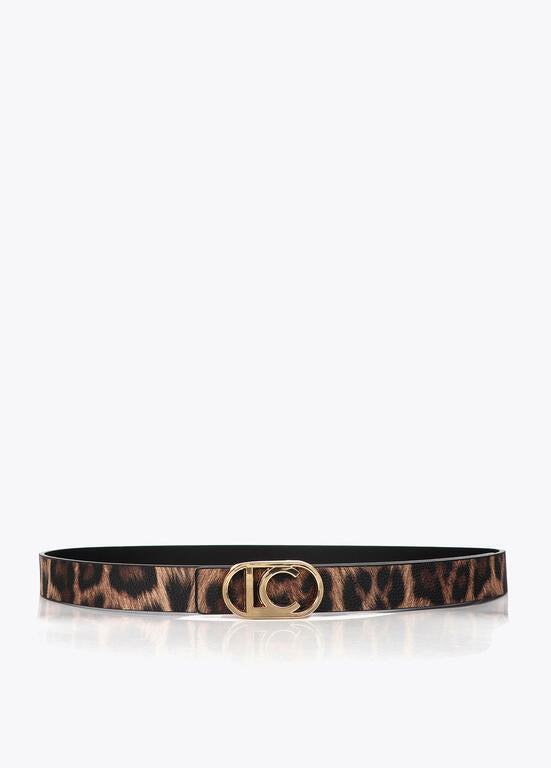 CINTURON REVERSIBLE ANIMAL PRINT LOLA CASADEMUNT