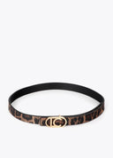 CINTURON REVERSIBLE ANIMAL PRINT LOLA CASADEMUNT