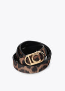 CINTURON REVERSIBLE ANIMAL PRINT LOLA CASADEMUNT