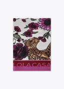PAÑUELO TIGRES Y FLORES LOLA CASADEMUNT