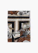 PAÑUELO ESTAMPADO CUADRICULA TIGRES LOLA CASADEMUNT