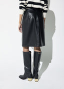 FALDA MIDI NEGRA TACHAS LOLA CASADEMUNT