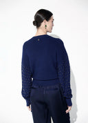 JERSEY AZULON BOLITAS METALICAS LOLA CASADEMUNT