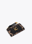 TARJETERO ANIMAL PRINT CON BOLSILLO LOLA CASADEMUNT
