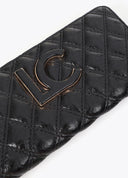 BILLETERO NEGRO ACOLCHADO LOLA CASADEMUNT