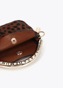 LLAVERO MINI BOLSITO 1981 ANIMAL PRINT LOLA CASADEMUNT