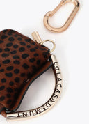 LLAVERO MINI BOLSITO 1981 ANIMAL PRINT LOLA CASADEMUNT