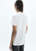 CAMISETA BLANCA LEOPARDO EN LENTEJUELAS LOLA CASADEMUNT