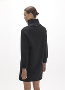 VESTIDO NEGRO NEOPRENO CON PEDRERIA LOLA CASADEMUNT