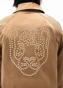 CAZADORA BOMBER SATEN CAMEL LOLA CASADEMUNT