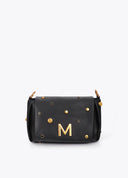 BANDOLERA NEGRA SOLAPA CON TACHAS LOLA CASADEMUNT