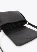BANDOLERA NEGRA SOLAPA CON TACHAS LOLA CASADEMUNT