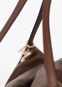 SHOPPER MARRON MULTITACHAS LOLA CASADEMUNT