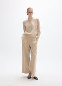 JERSEY BEIGE CRISTALES ANIMAL BY MAITE CASADEMUNT