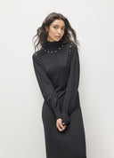 VESTIDO TRICOT NEGRO LOLA CASADEMUNT