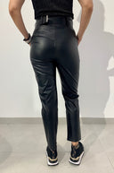 PANTALON MUJER POLIPIEL NEGRA J'AIME  J'AIME