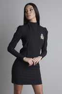 VESTIDO ENTALLADO NEGRO MANGATA MANGATA
