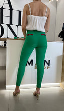PANTALON MUJER PRIVEE VERDE PRIVEE