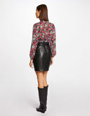 FALDA POLIPIEL MORGAN NEGRA  MORGAN ROPA MUJER
