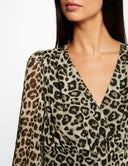 VESTIDO LARGO MORGAN ANIMAL PRINT MORGAN ROPA MUJER