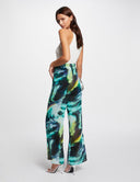 PANTALON PALAZZO MORGAN ESTAMPADO PLIZO MORGAN ROPA MUJER