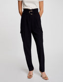 PANTALON MUJER MORGAN CARGO AZUL MARINO PROUR MORGAN ROPA MUJER
