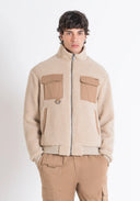 CAZADORA BEIGE CON BOLSILLOS ANTONY MORATO MMFL01026 ANTONY MORATO