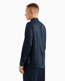 CAMISA AZUL MARINO ARMANI EXCHANGE 6DZC27 ZNZRZ ARMANI EXCHANGE