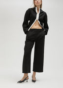 PANTALON NEGRO DETALLE BLANCO LOLA CASADEMUNT LS2514029 LOLA CASADEMUNT