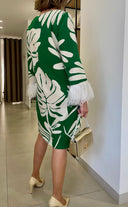 VESTIDO ATENEA VERDE MOSKADA 6223 MOSKADA