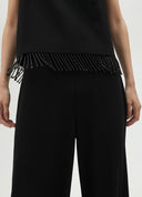 TOP CON FLECOS Y PEDRERIA LOLA CASADEMUNT MS2515011 LOLA CASADEMUNT