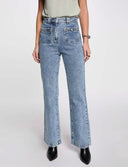 VAQUERO PERNERA ANCHA DENIM MORGAN PCHARME MORGAN ROPA MUJER