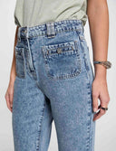 VAQUERO PERNERA ANCHA DENIM MORGAN PCHARME MORGAN ROPA MUJER
