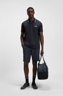POLO MEZCLA ALGODON AZUL MARINO HUGO BOSS 50469102 HUGO BOSS