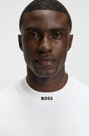 CAMISETA BLANCA LOGO CUELLO HUGO BOSS 50537836 HUGO BOSS