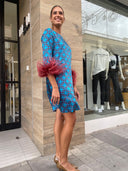 VESTIDO ALICIA ESTAMPADO MOSKADA 7203 MOSKADA