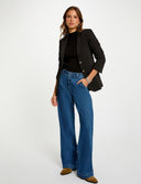 CHAQUETA ENTALLADA NEGRA MORGAN VADOR MORGAN ROPA MUJER