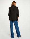 CHAQUETA ENTALLADA NEGRA MORGAN VADOR MORGAN ROPA MUJER