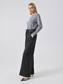PANTALON PALAZZO GRIS OSCURO RINASCIMIENTO CFC0125273003 RINASCIMIENTO ROPA